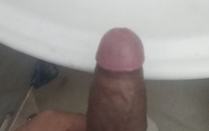 Big bad boy: Masturbating at home in the sink