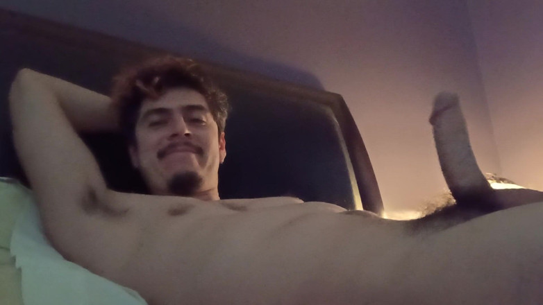 Tabasco Jake: Handsome Man Big Throbbing Cock No Hands