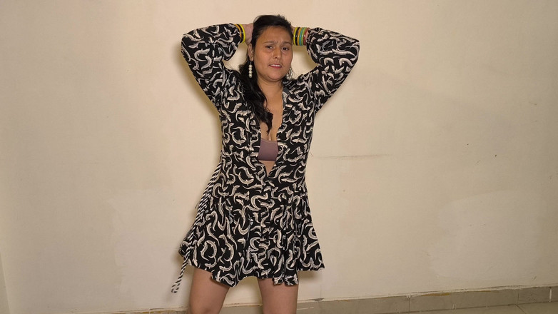 Puja555: Desi Bhojpuri Dans nud