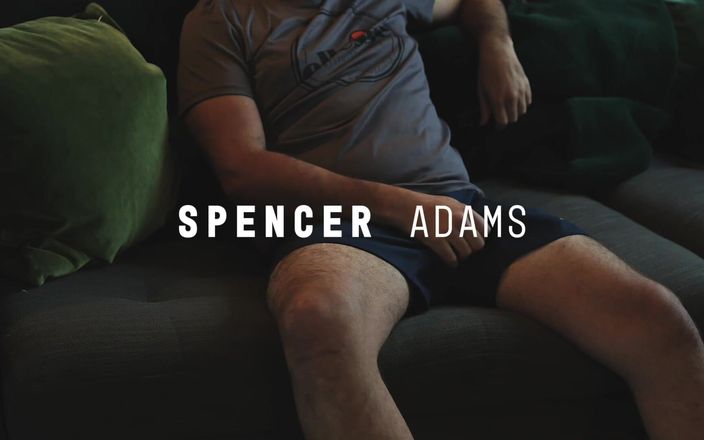 Spencer Adams: Brit Bear Jerking It on the Sofa Shoots Load Over...