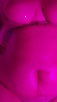 Geoliede roze bbw-reet plaagt