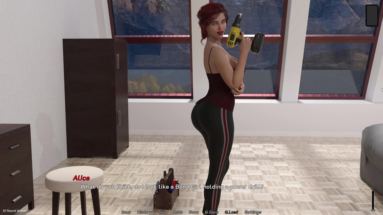 LewdArcade: Knockout gioco di sesso master [parte 03] Gioco nudo