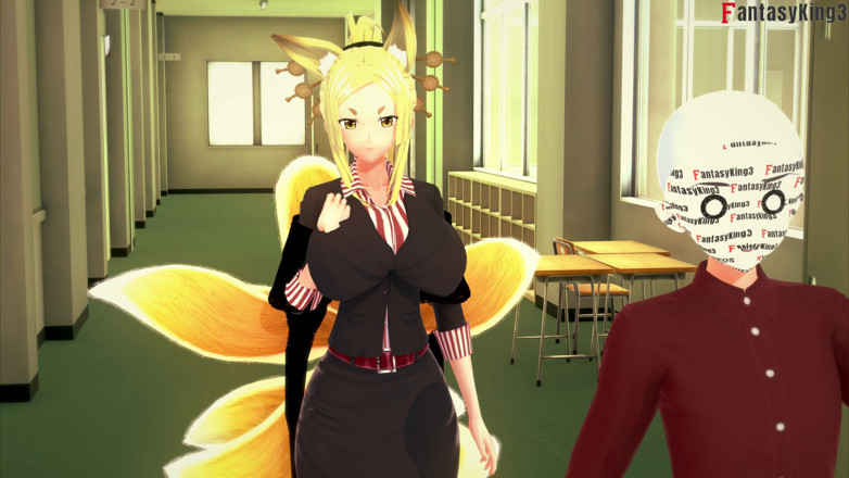 Fantasy king: Xenovia Quarta gets caught sucking dick - HS DXD NTR Madness 13