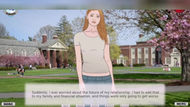 3DXXXTEEN2 Cartoon: Eva's corruption at Jessica's. 3D porn cartoon sex