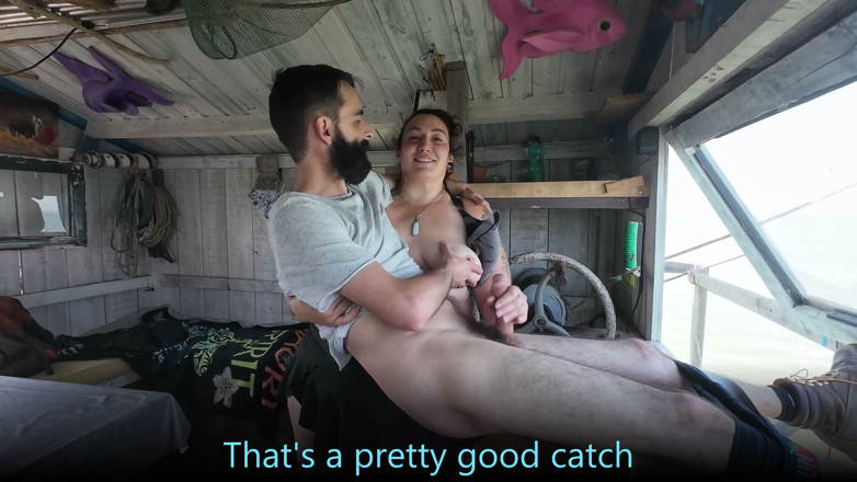 BBWorking: BBW Fisherwoman, Catches &amp; Carries Her Skinny Man - Lift&amp;carry, Bondage, Sex