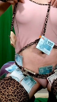 Je een gelukkig nieuwjaar wensen met geld om gelukkig te zijn - Findom