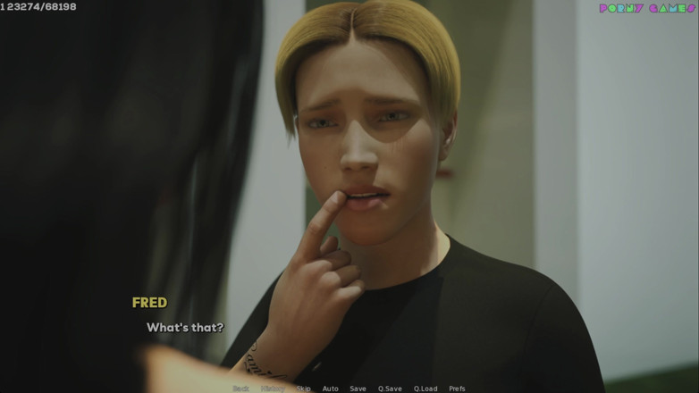 Porny Games: Shadows of Desire by Shamandev - Androgynous Boyfriend Catches His Busty...