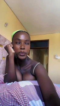 Sexy Natural Kenyan Ebony Babe Short Clip Just for You #02
