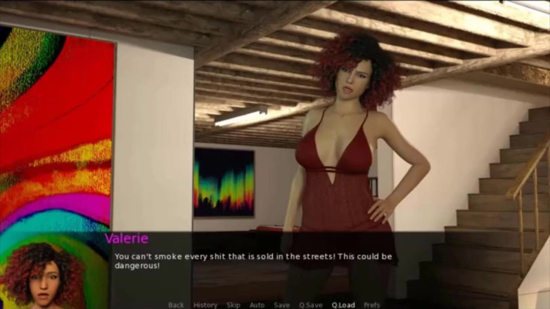 Visual Novels: BangCity Part 26 - suck my dick through chair