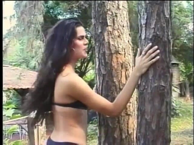 Hot TRANSformations: Linda transexual quemada Katia acaricia la polla del chico antes...