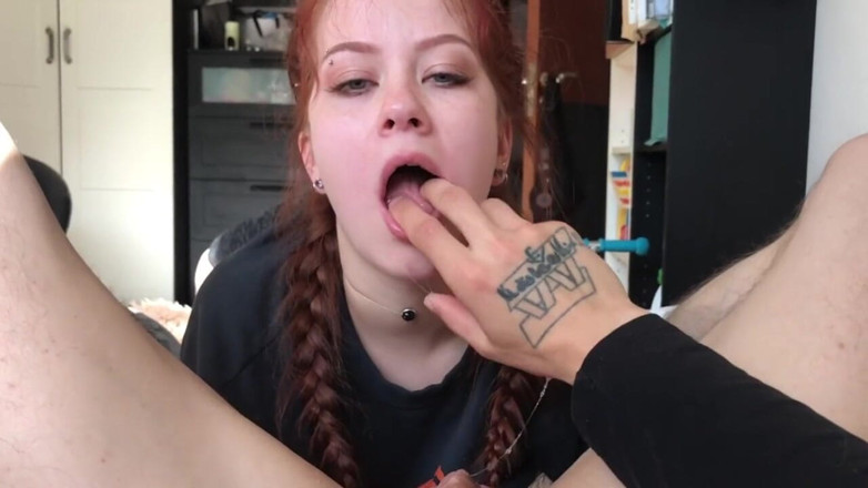 Vilu_and_Mi: Redhead Gets Climax Orgasm Rimming His Ass and Throating!