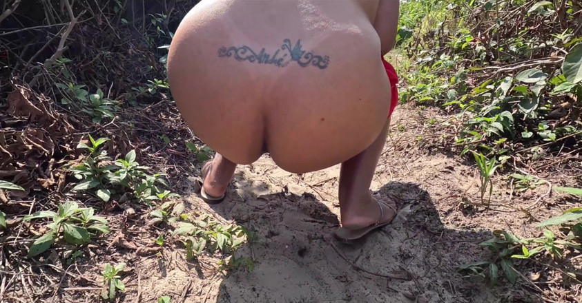 Mattos Movies Trans: Fucking the Doll’s Ass on the Beach with My Wife