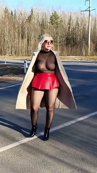 Sexy Micro Skirt - Walking Outdoor