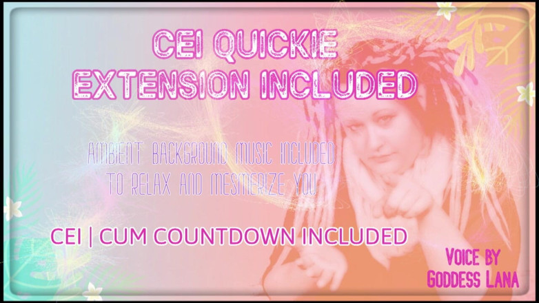 Campsissyboi: AUDIO ONLY - CEI quickie extension included enhanced audio