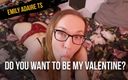Emily Adaire TS: Do you want to be my Valentine? Then come here...