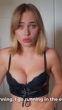 Detective Questions Suspect at Home Ends in Blowjob