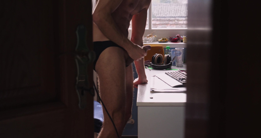 Jerking studs: Filmed My Flatmate