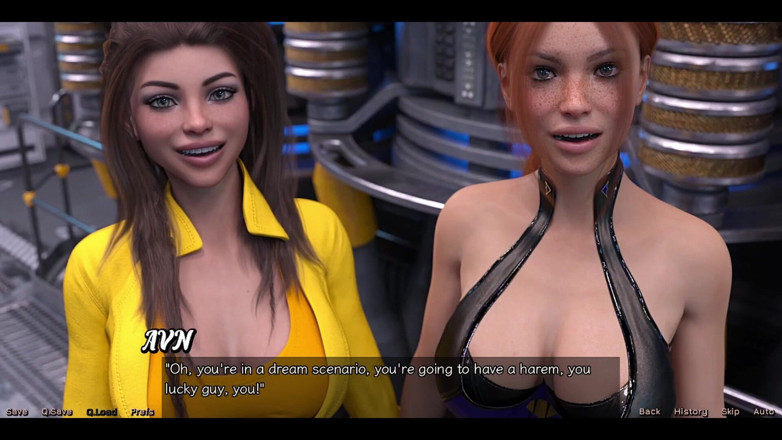 AVN Teller: Stranded in Space - Upcoming Drama with the Hot Step Stepsisters