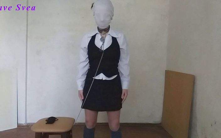 Angel Slave Svea - Homemade BDSM: Köle kızın kendini cezalandırması