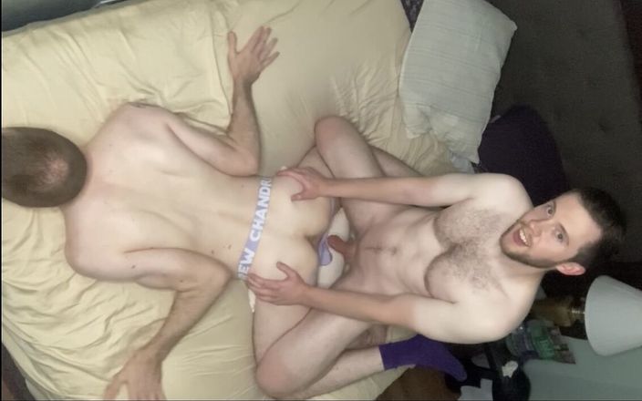 Max n Jack: Young Amateur Anal Bareback Creampie and Cumshot