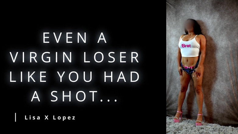 Lisa X Lopez: A gostosa da faculdade fez de você sua eterna virgem