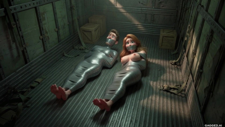 Gagged AI Cartoons: Treffen sie die Millers