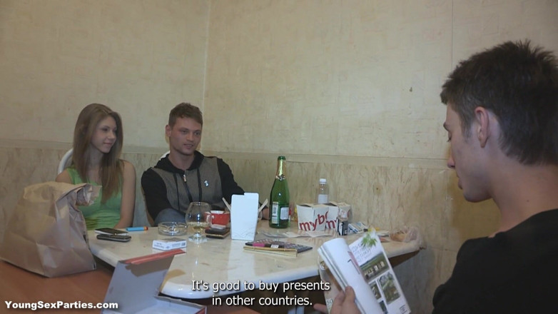 Young Sex Parties: Blonde D Ped at Home Sex Party