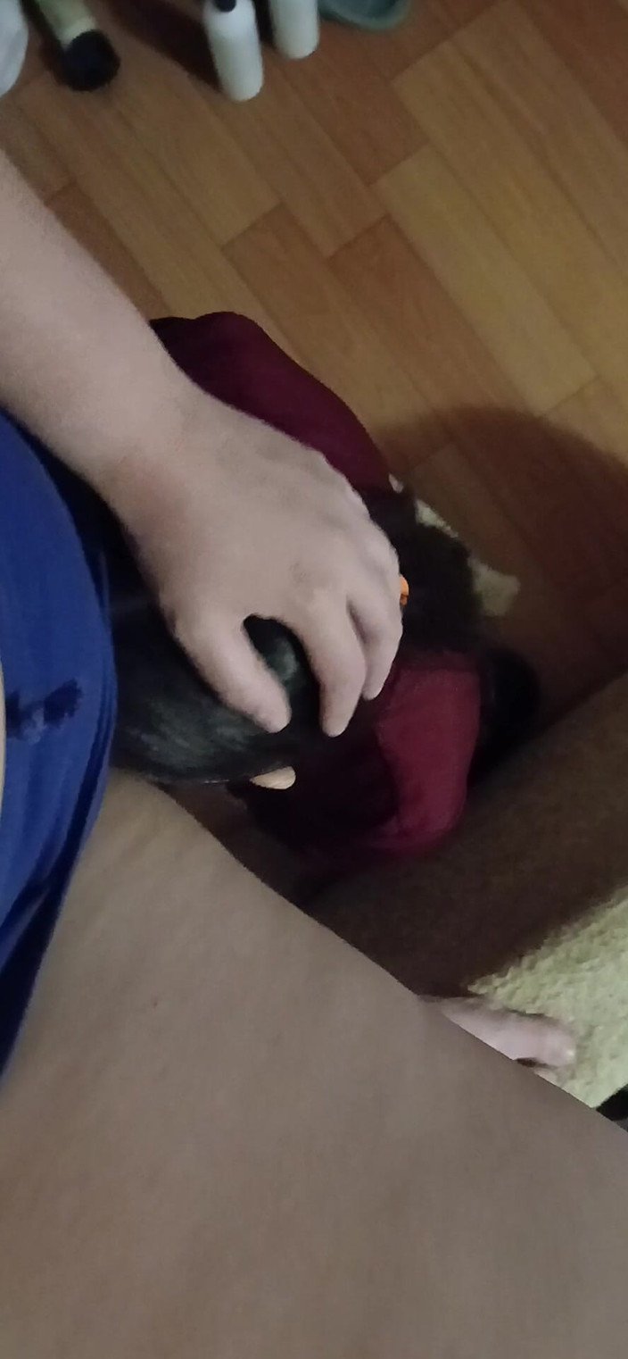 Lesbian-illusion: Popadl jsem ji za vlasy a ošukal ji do pusy