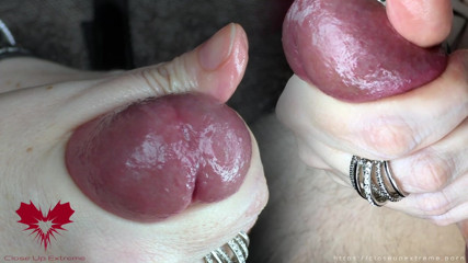 Close Up Extreme: A Horny Cock Treatment - Close-up of the Orgasm Control