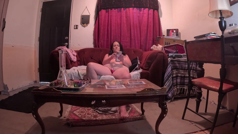 Homesteadmama: Masturbation avec un vibromasseur contrôlé par mon application