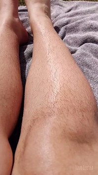 Hairy Legs at the Lake