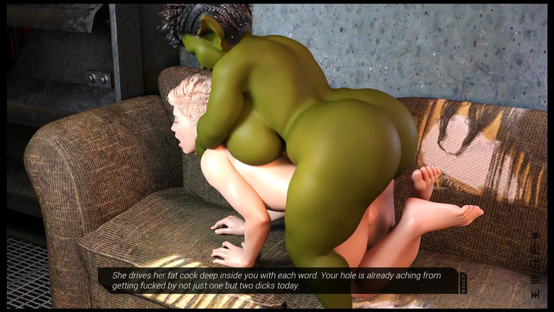 Cum in Futa: 明星 pheriphery futanari 成人动漫游戏 ep.26 femboy 在 futa 哥布林钢棒后被肛交中出！