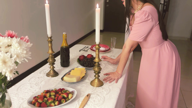 CoralTrip: Bg - sega legata con il formaggio - gioco di cibo fetish 4K