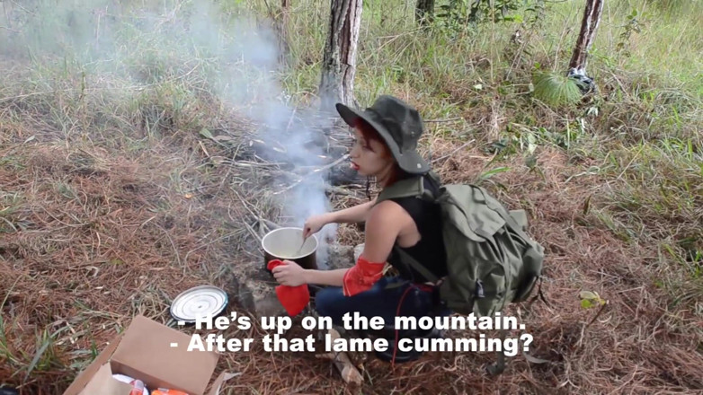 Trike Patrol - Tuk Tuk Patrol: Latina pussy-eating outdoors in Jungle insurgent camp