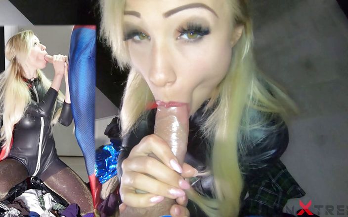 Nylon Xtreme: Gabi Gold Lurex Gold błyszczące nylonowe rajstopy