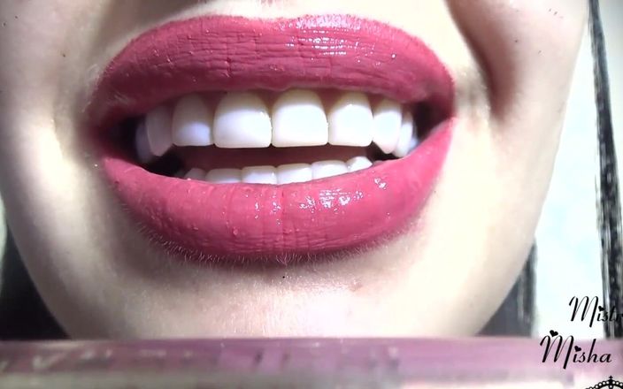 Goddess Misha Goldy: Pink-golden Lip Gloss Fetiche e adoração eu tenho um tubo...