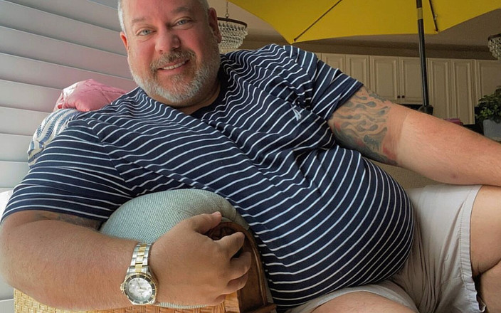 Hand-Free-Daddy-Chub: Culo, orgasmo gordo, culo tiene orgasmo sin manos, muestra su...