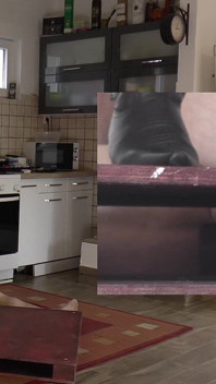 Miss Douxxx Uses Her Slave's Tongue and Crush His Crotch