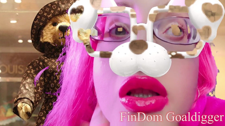 FinDom Goaldigger: 意気地のないふしだらな女ぬいぐるみの変身