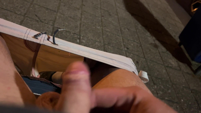 Riskiedik: Public Jerk off in Front of a Nurse From the...