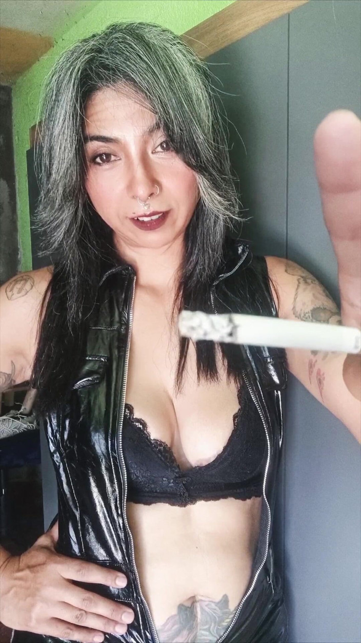 Casia Castro: Human Ashtray - Hold My Ashes in Your Mouth and Swallow...