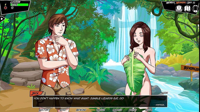 Dirty GamesXxX: Paradies-lust: sie hilft ihr, ihre kleidung zu finden - ep. 7