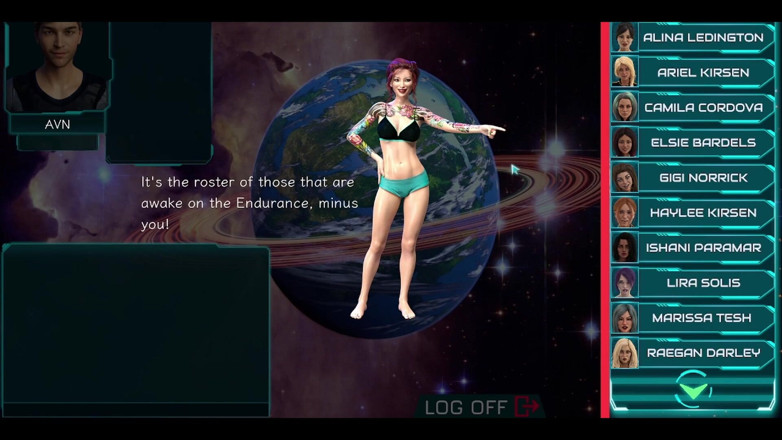 AVN Teller: Stranded in Space - Chatting with the Girls
