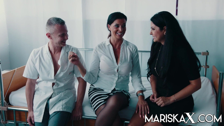 Mariska x: MARISKAX Dacada and Mariska share a big dick