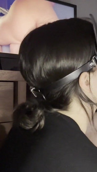 Caught Watching Porn and Sucked off Until He Gave Me a Huge Oral Creampie!