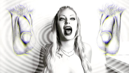 Goddess Misha Goldy: Gooning ordine! Prendi quel dildo più in profondità in gola,...