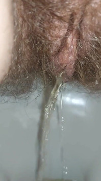I'm Taking Close-ups of Myself Peeing in the Toilet