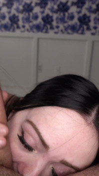Imani's Cum Splattered Face