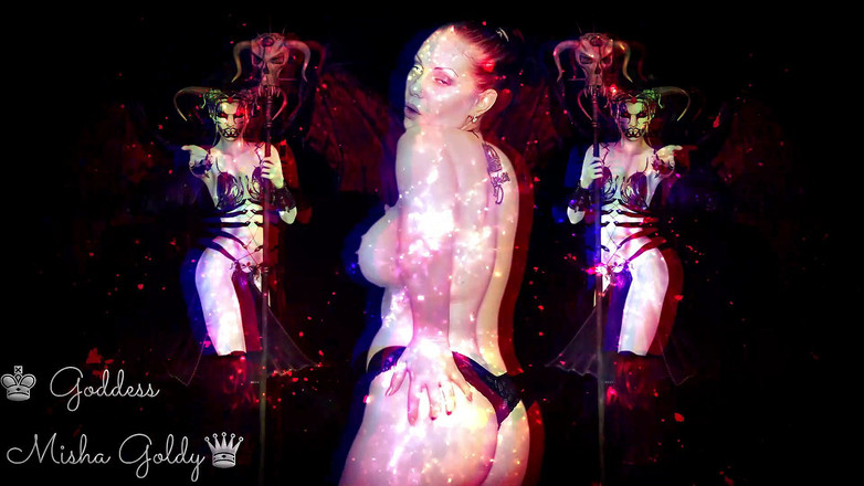 Goddess Misha Goldy: Koklamak, mastürbasyon yapmak ve ödül vermek çok güzel, değil mi? Aşırı zehir...