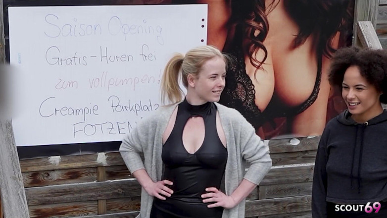 Scout69: Two German Bitches Mia Adler and Lia Amalia Pick up...